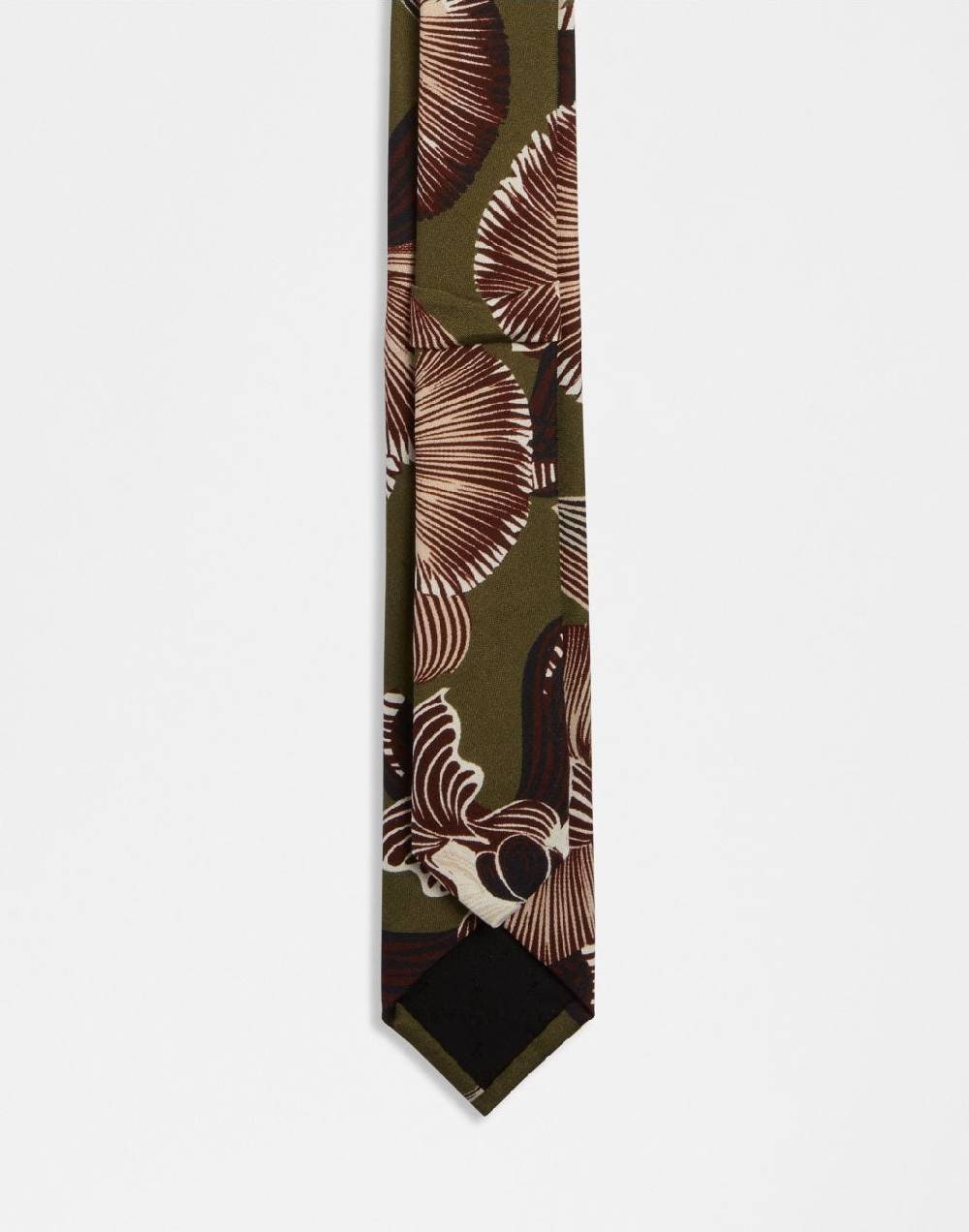 Lardini Cravatta in seta con disegno floreale In Vendita