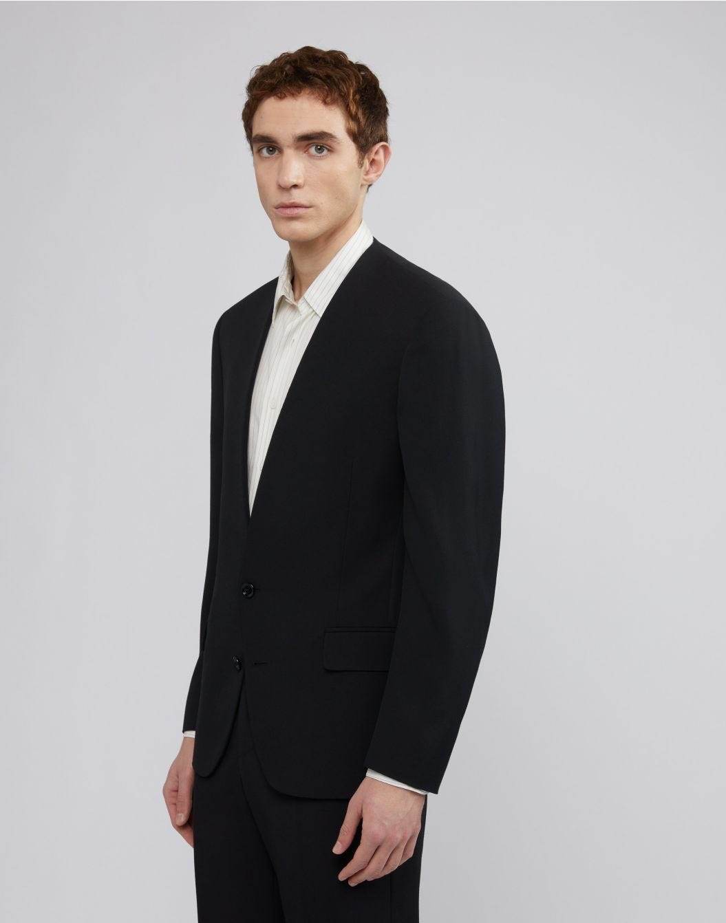 Lardini Giacca monopetto attitude nera 2025