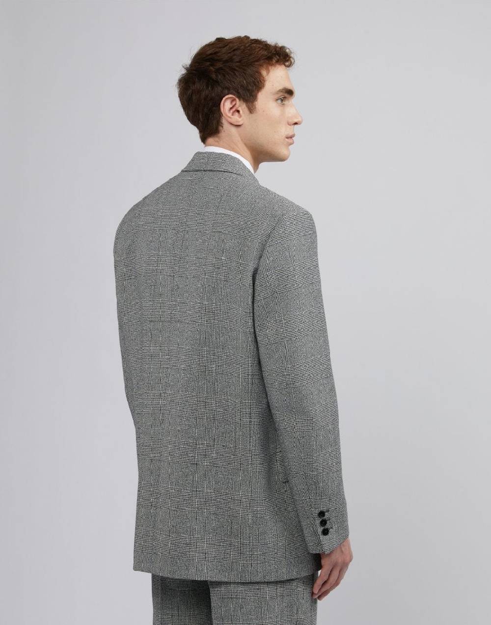 Lardini Blazer doppiopetto principe di galles fit boxy Qualità