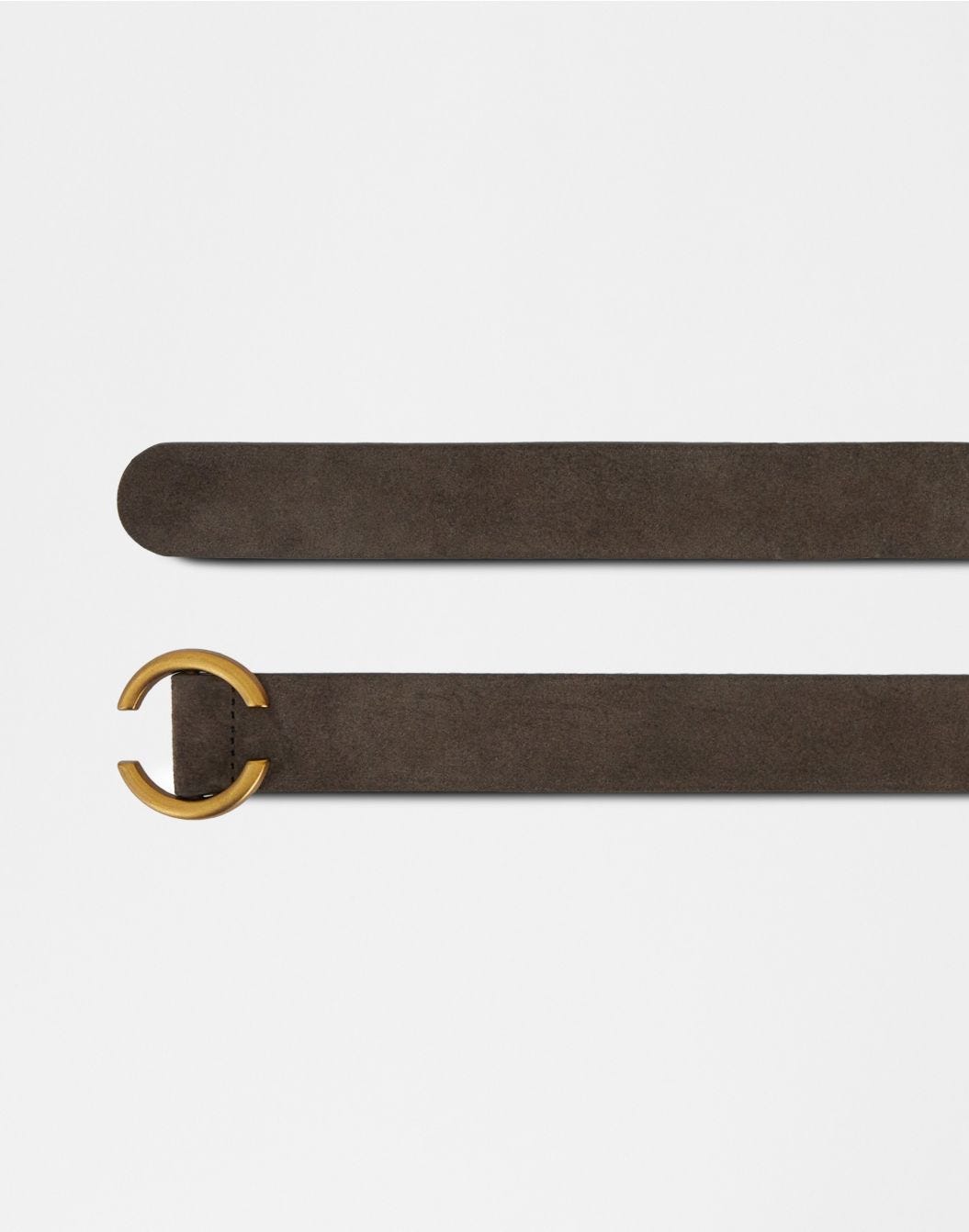 Lardini Cintura in pelle crosta di vitello marrone Promozione Limitata
