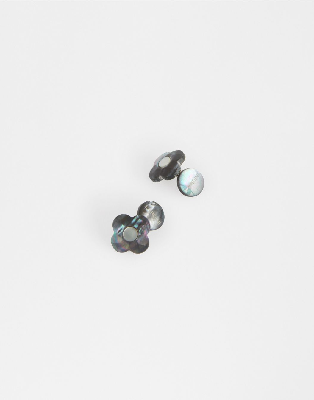 Lardini Gemelli in madreperla grigio e bianco Fino Al -60%