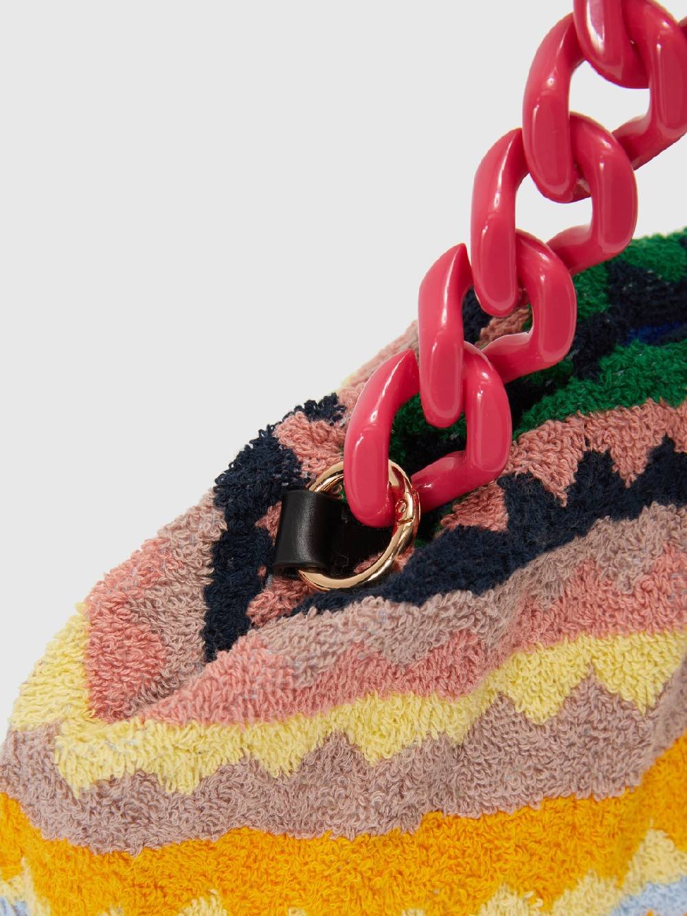 Missoni Clutch in spugna di cotone zig zag Italy