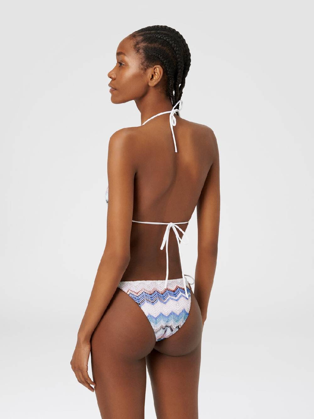 Missoni Bikini crochet zig zag con lurex Vendita