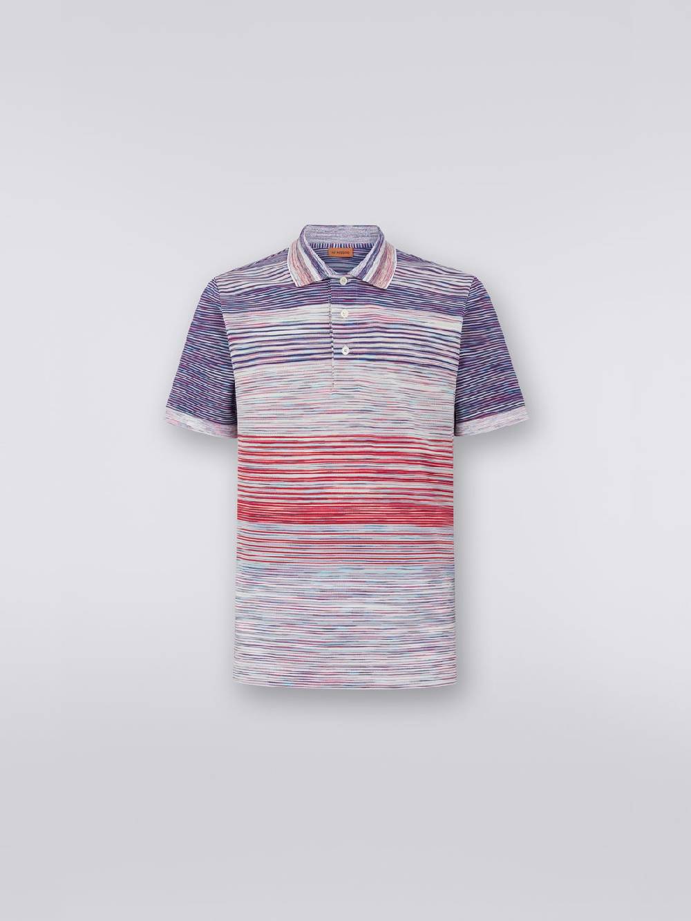 Missoni Polo in piquet di cotone fiammato Qualità Garantita