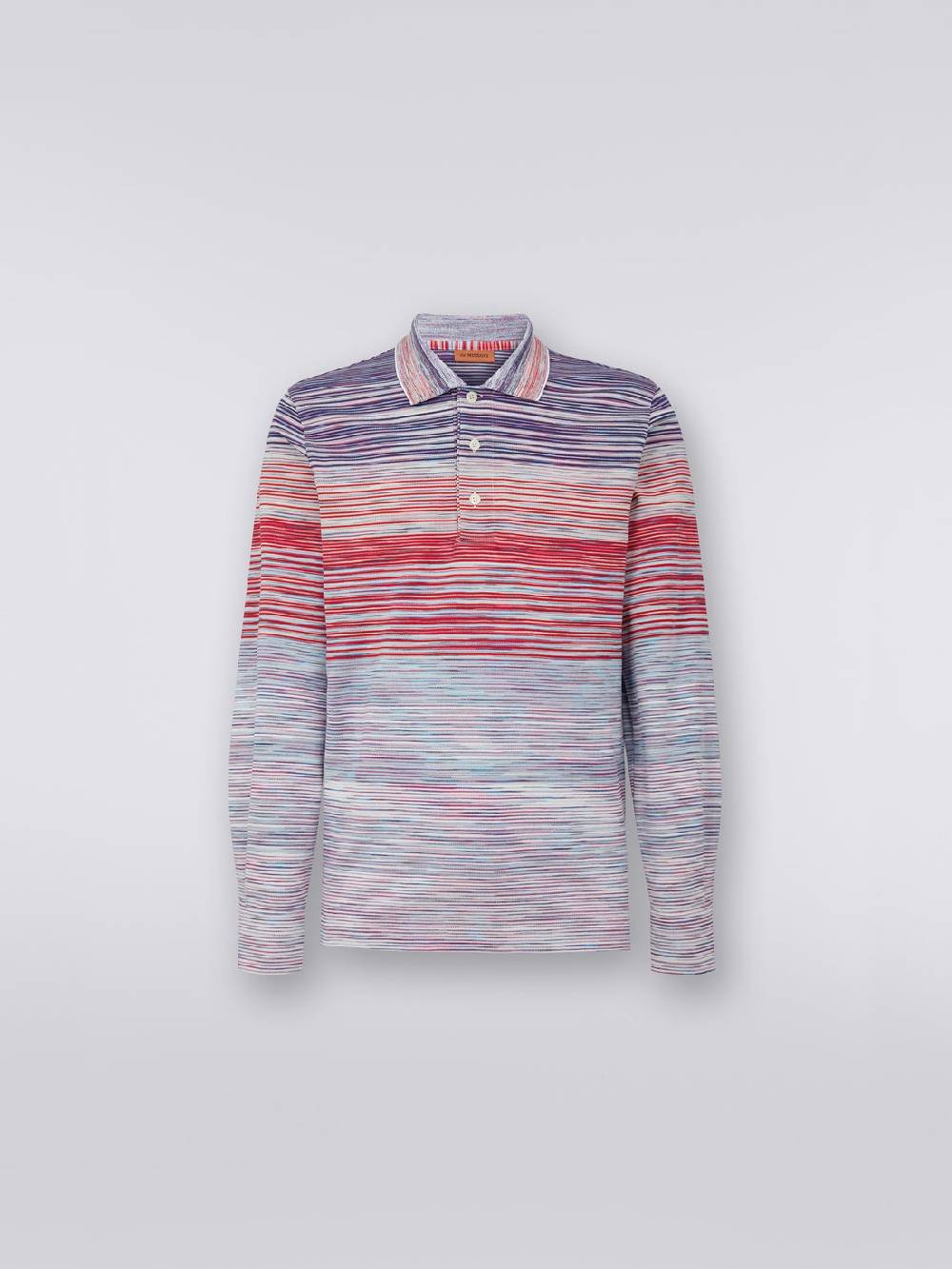 Missoni Polo a maniche lunghe in viscosa fiammata Negozi Online