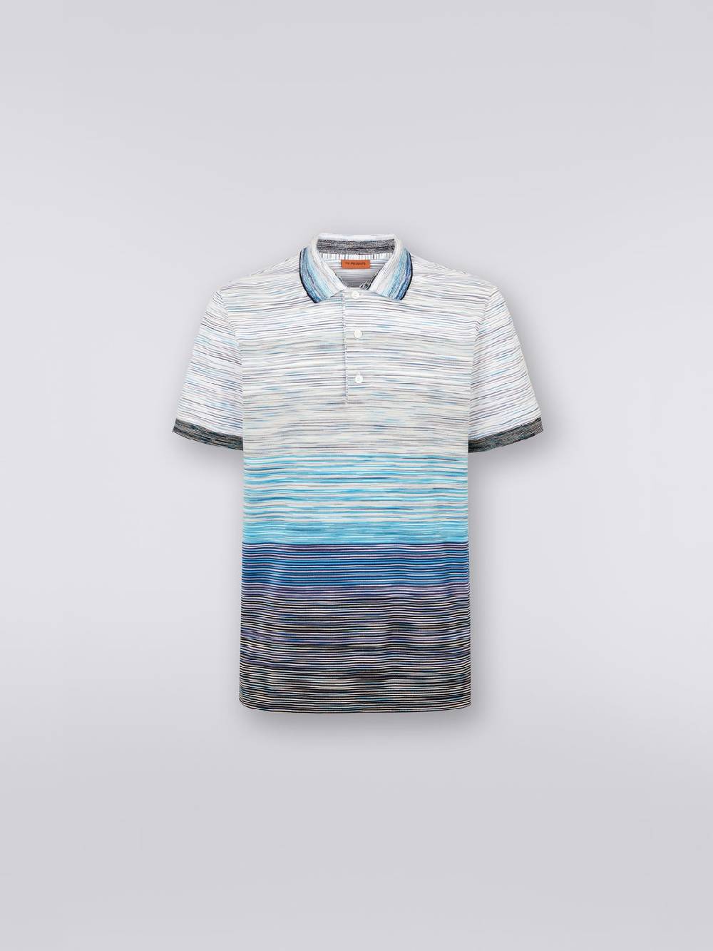 Missoni Polo in piquet di cotone fiammato Acquista Ora