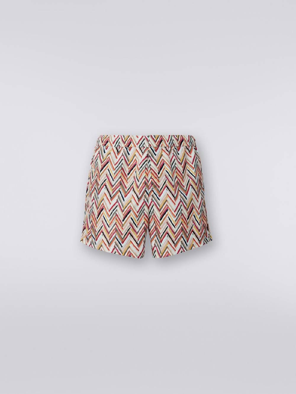 Missoni Boxer mare con stampa zig zag effetto spennellate Shopping Online