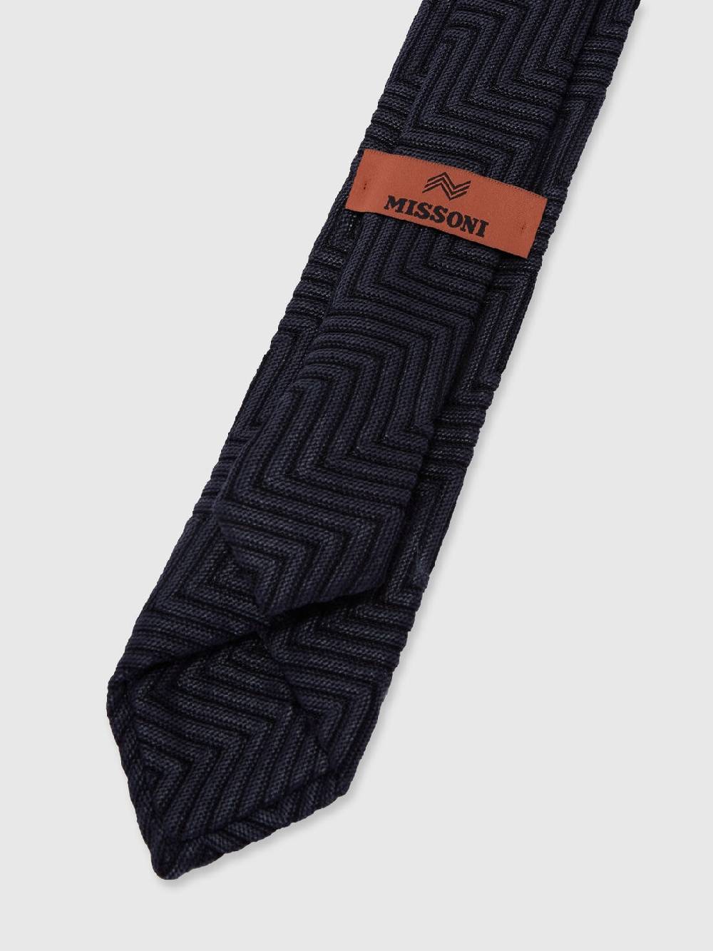 Missoni Cravatta in cotone e viscosa chevron I Più Venduti