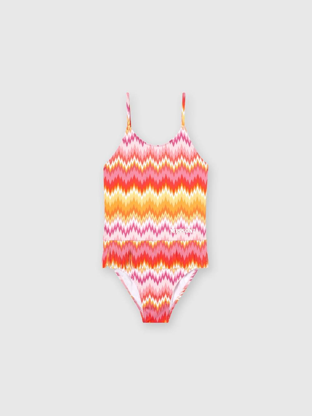 Missoni Costume intero chevron con scritta logo Saldi