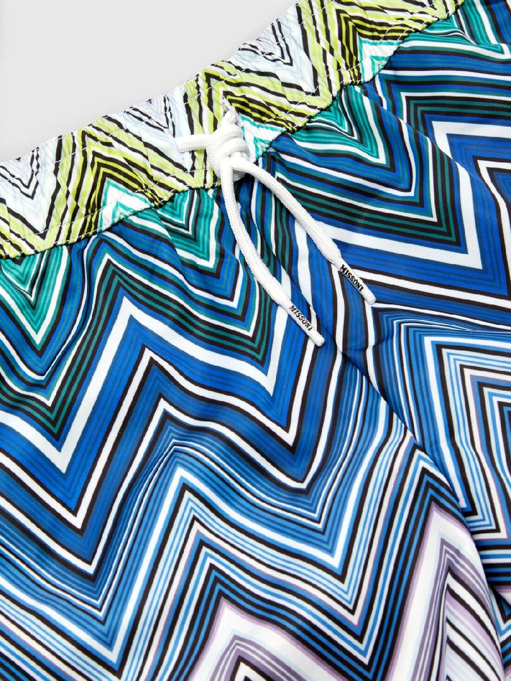 Missoni Boxer mare con motivo chevron e scritta logo Shopping online