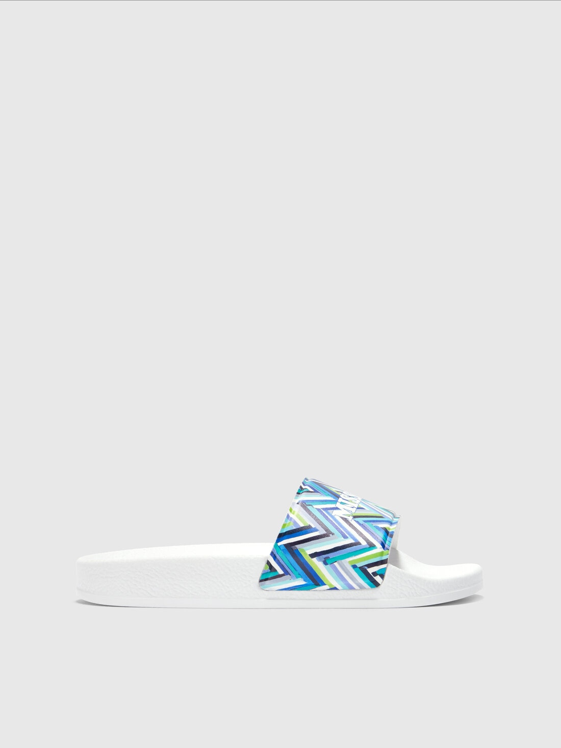 Missoni Ciabatte con motivo chevron e scritta logo In Saldo