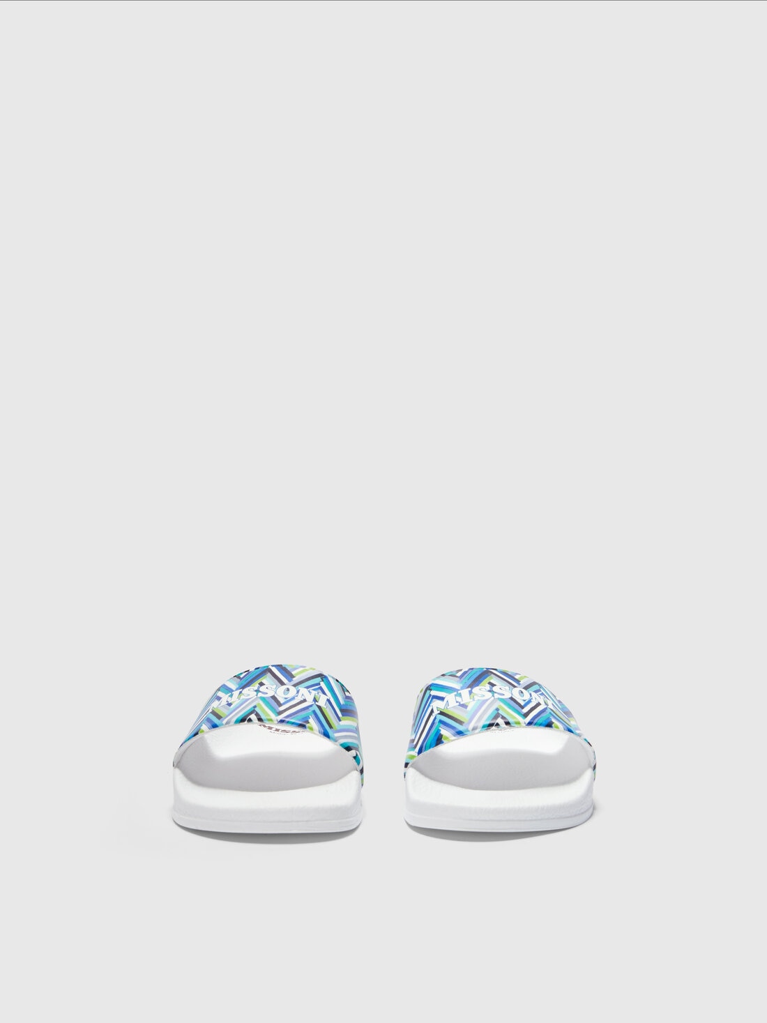 Missoni Ciabatte con motivo chevron e scritta logo In Saldo