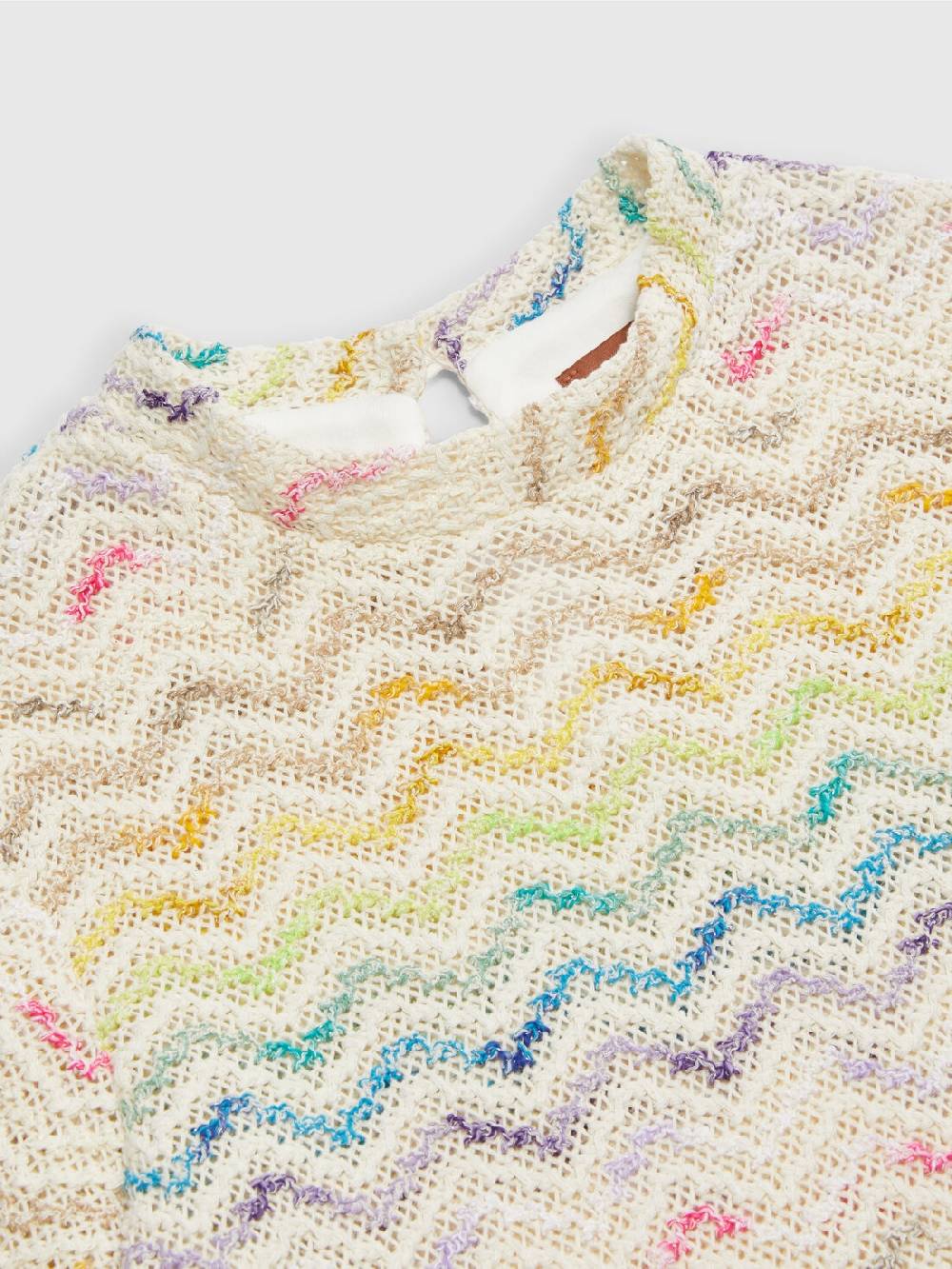 Missoni Abito in maglia di misto cotone chevron Black Friday