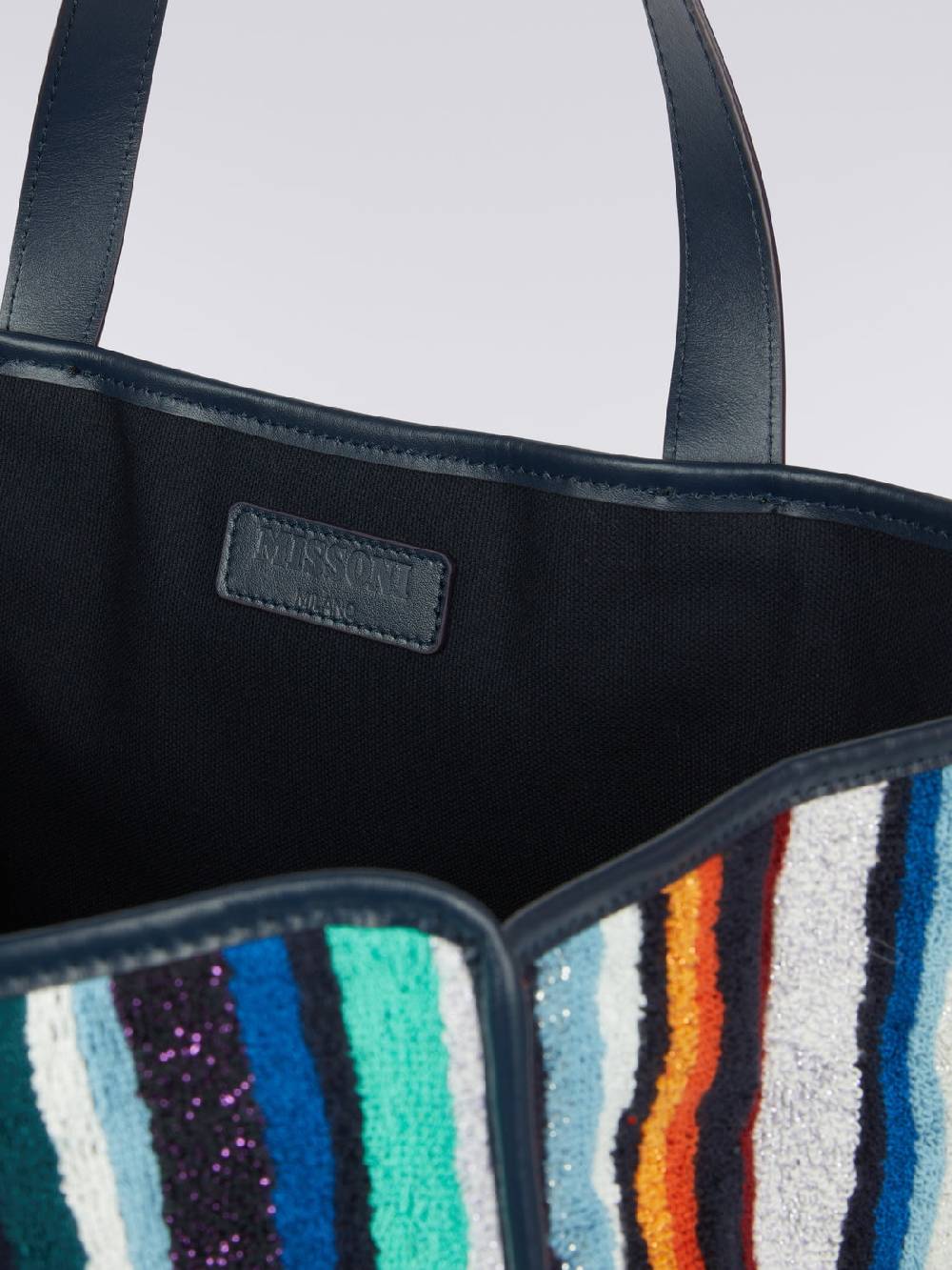 Missoni Sporta Chandler 40x40 cm in cotone e viscosa velour con lurex Qualità Garantita