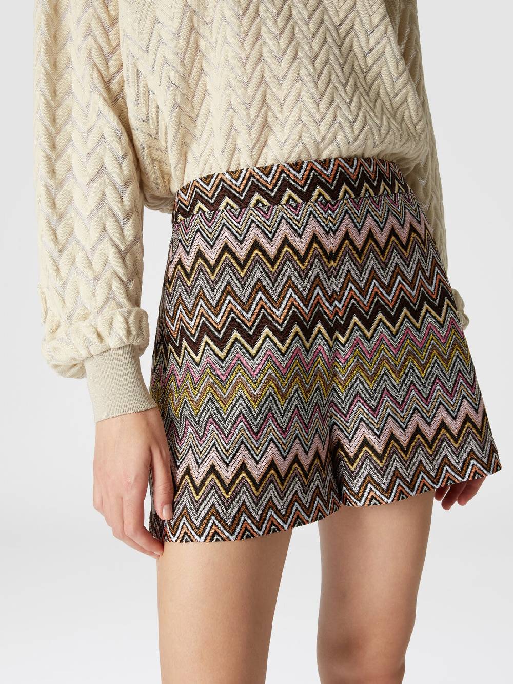 Missoni Shorts in viscosa zig zag Convenienza