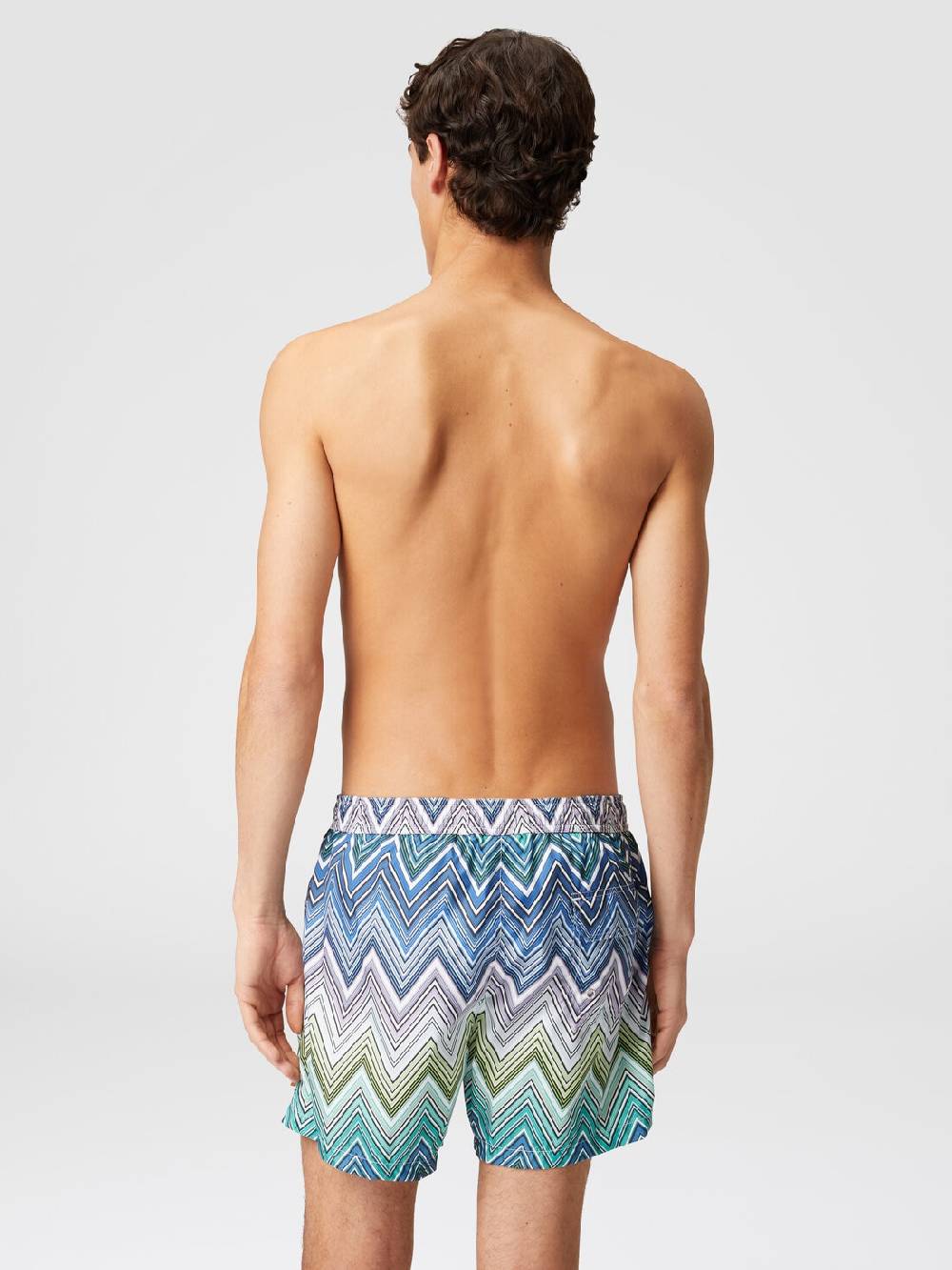 Missoni Boxer mare con stampa macro zig zag Offerta
