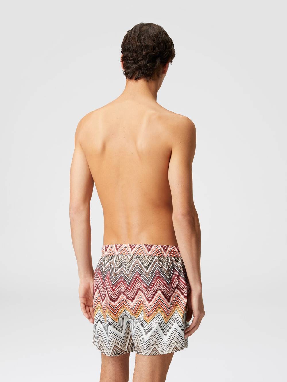 Missoni Boxer mare con stampa macro zig zag Economico
