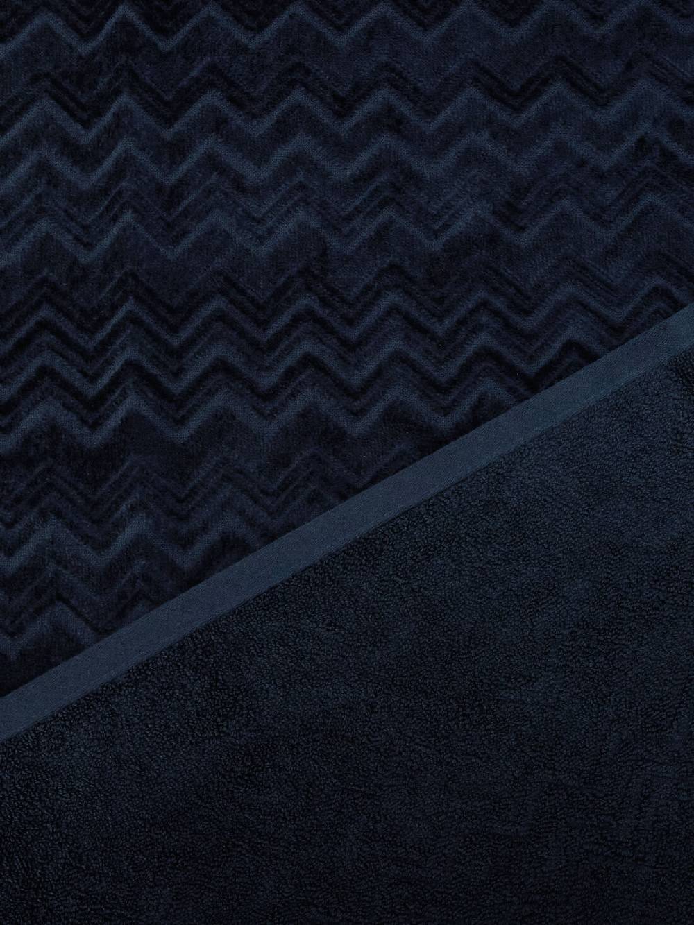 Missoni Telo da bagno 150x100 cm Chalk in spugna di cotone zig zag Italy