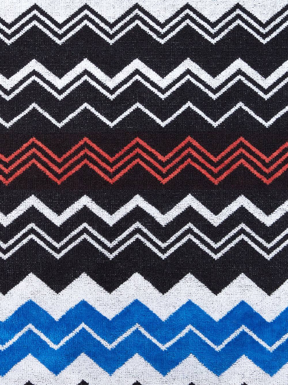 Missoni Telo mare 180x100 cm Neoclassic in spugna di cotone zig zag Italia