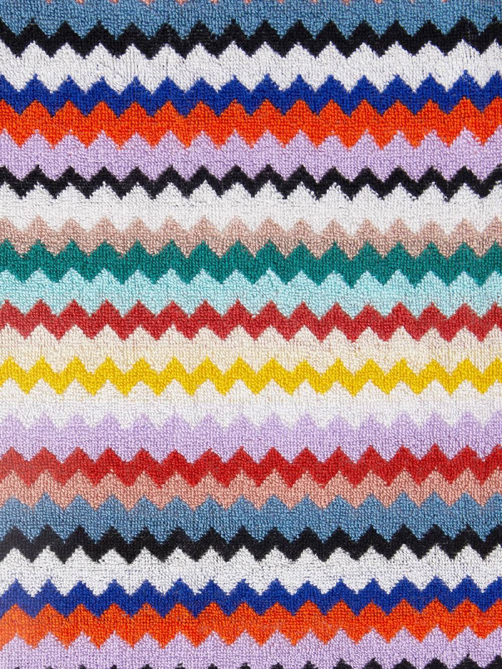 Missoni Set 2 pezzi di asciugamani da bagno Riverbero in spugna di cotone zig zag 2025