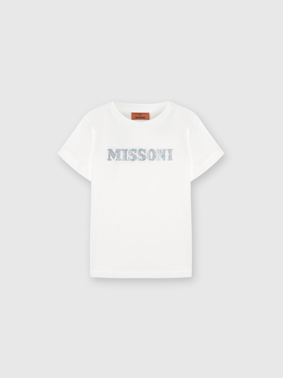 Missoni T-shirt in jersey di cotone logata Acquista Ora