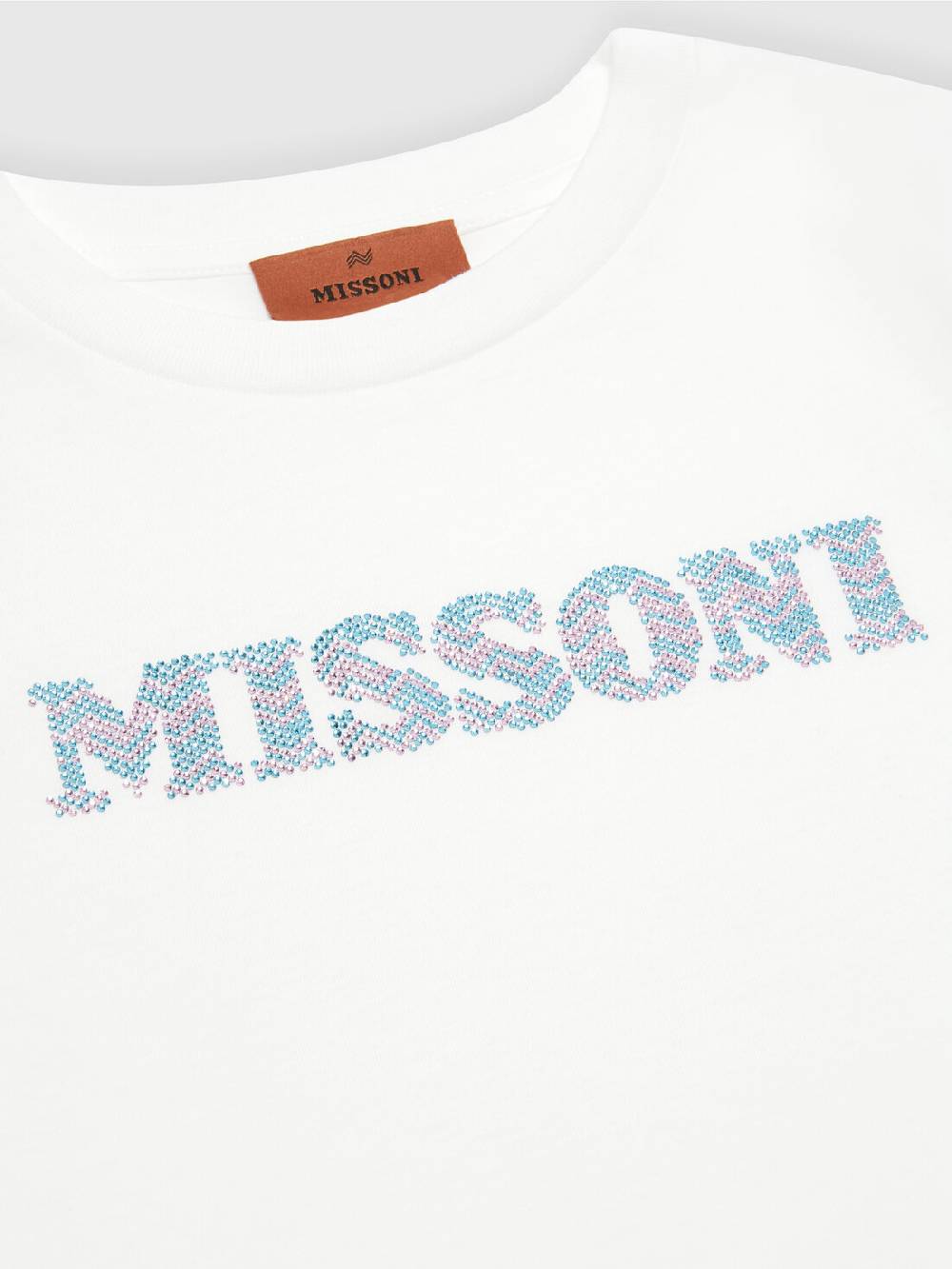 Missoni T-shirt in jersey di cotone logata Acquista Ora