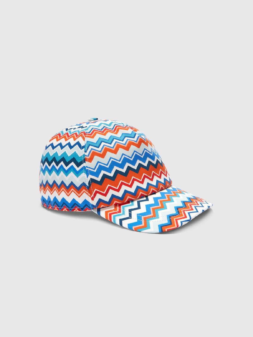 Missoni Cappello con visiera in cotone zig zag Shopping Online