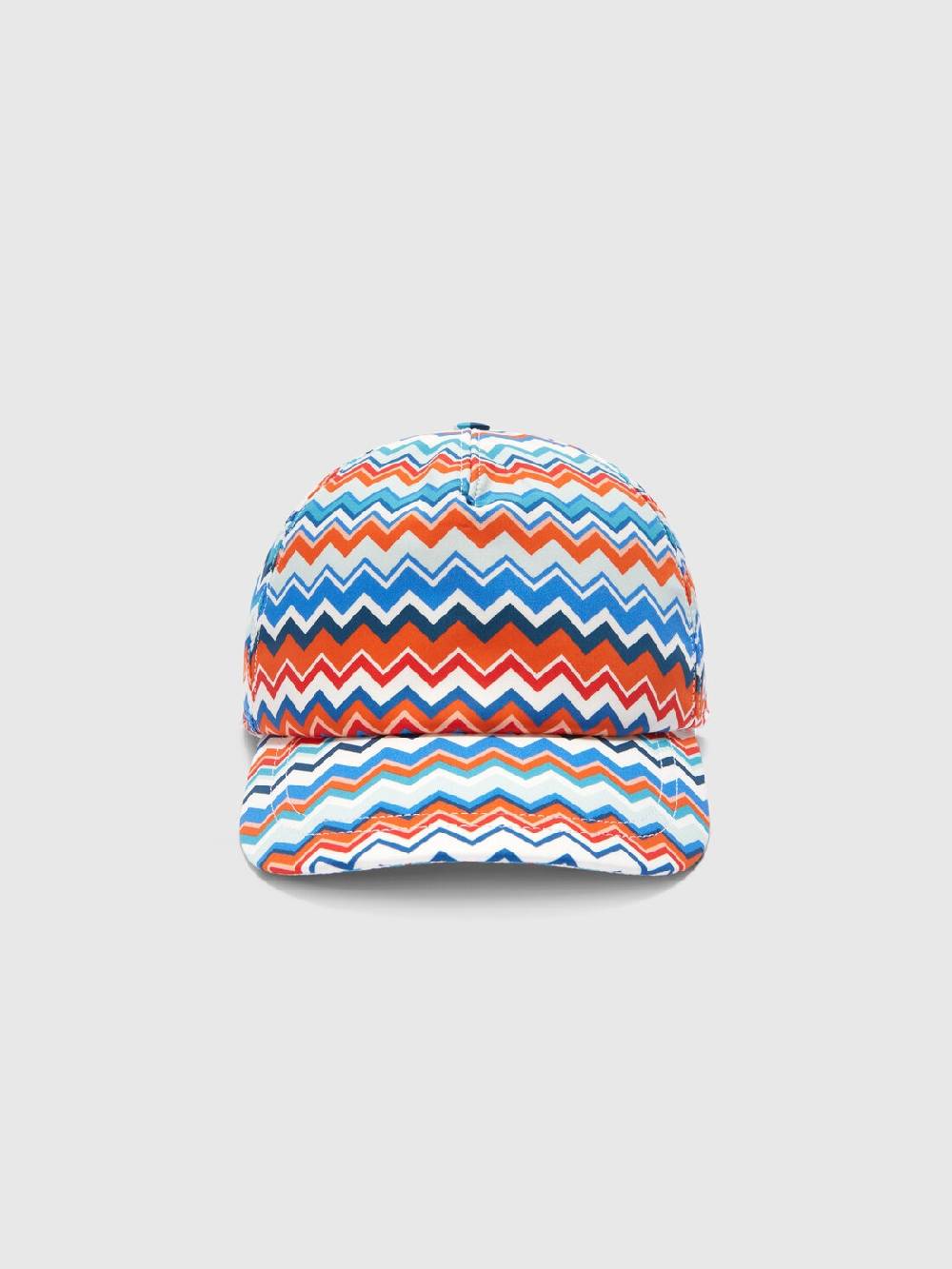 Missoni Cappello con visiera in cotone zig zag Shopping Online