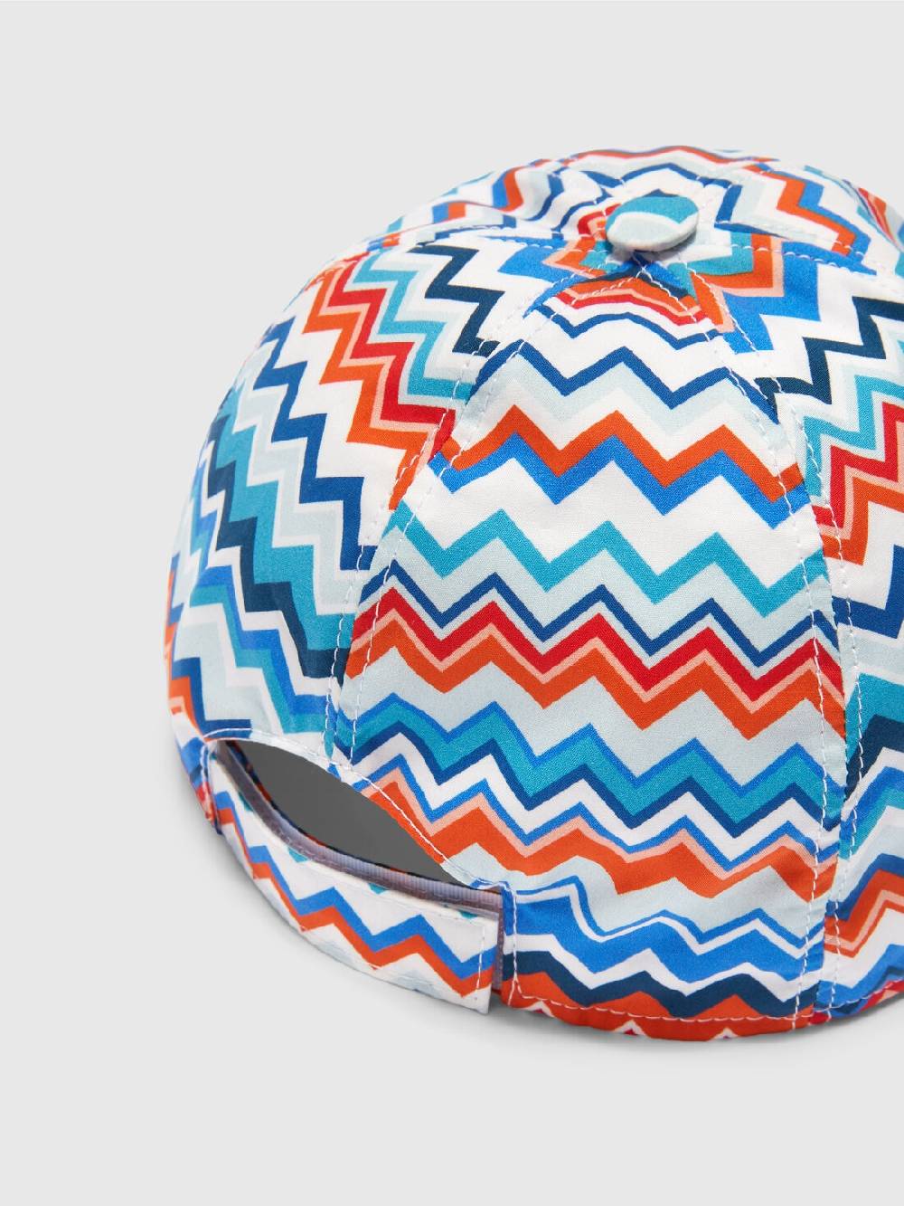 Missoni Cappello con visiera in cotone zig zag Shopping Online