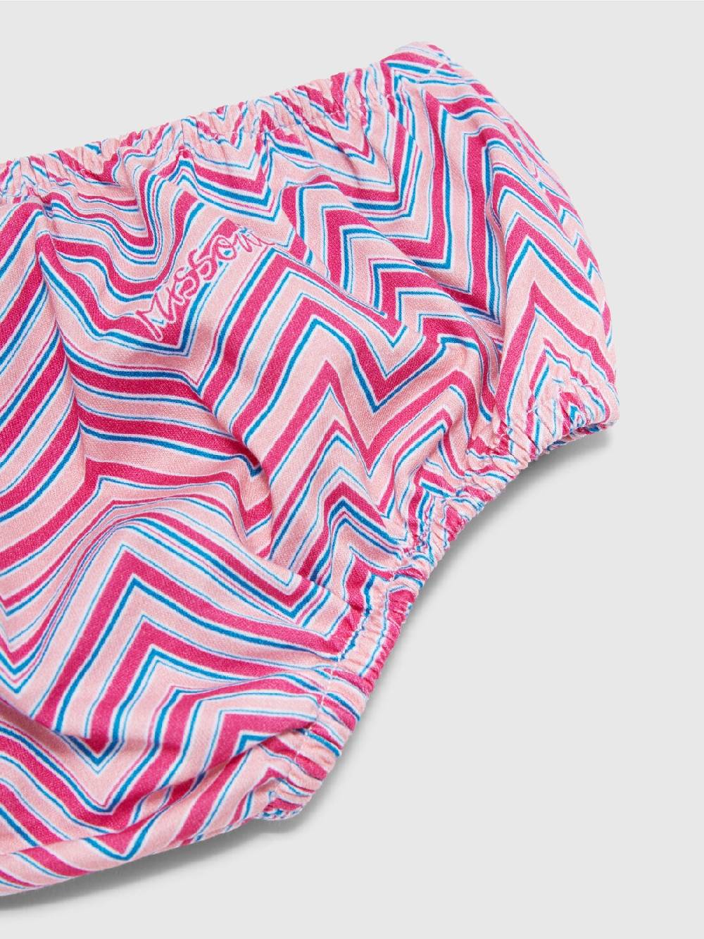 Missoni Abito in jersey di cotone con inserti zig zag Affare Del Giorno