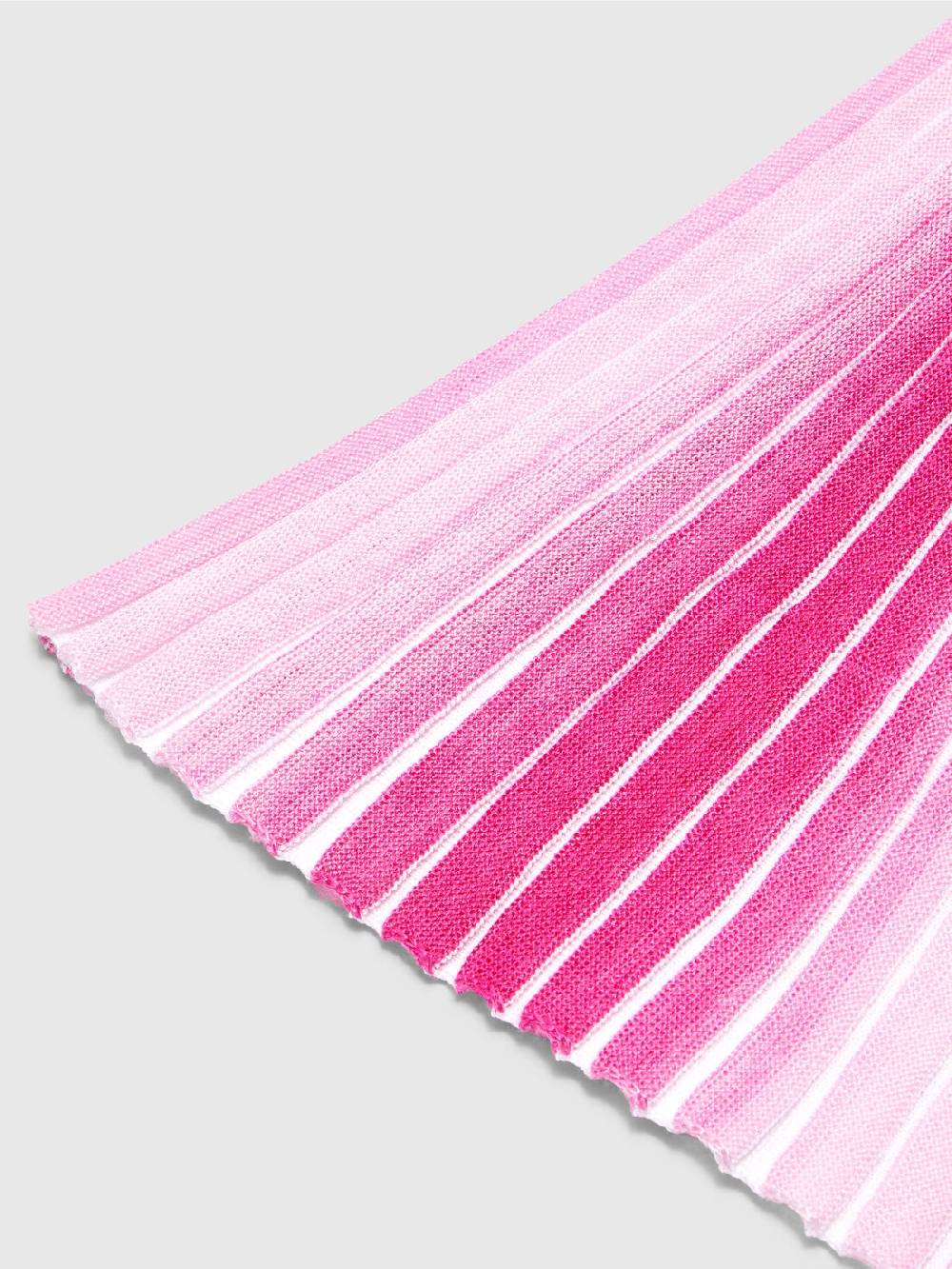 Missoni Abito midi in maglia di viscosa a righe Sottocosto