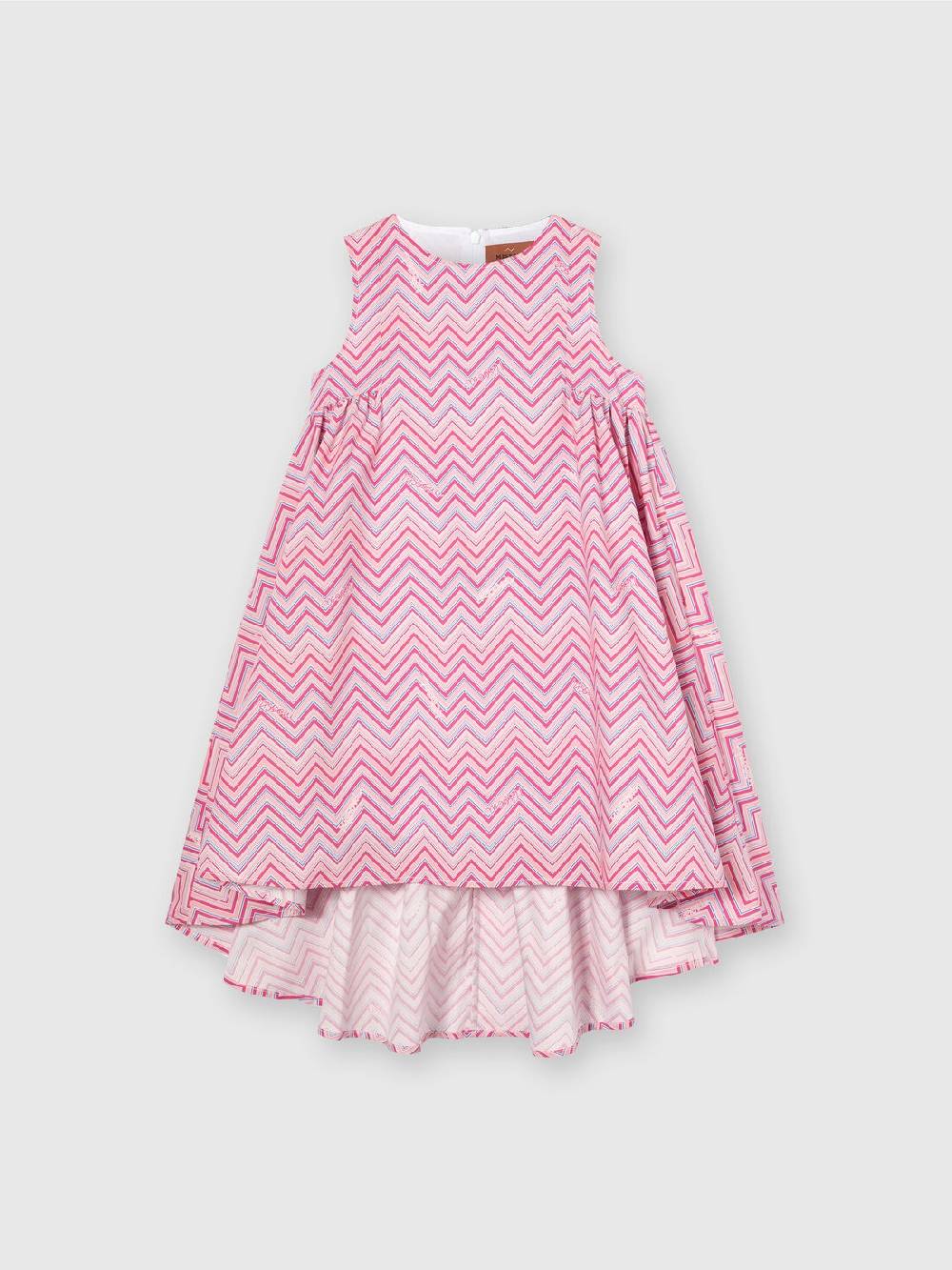 Missoni Abito in cotone con stampa zig zag Convenienza