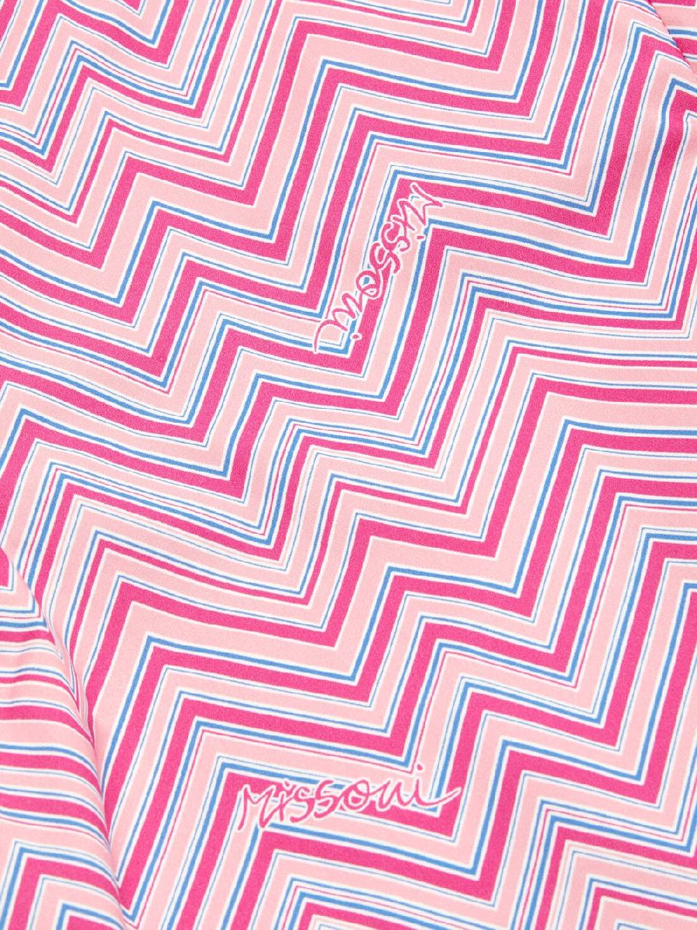 Missoni Abito in cotone con stampa zig zag Convenienza