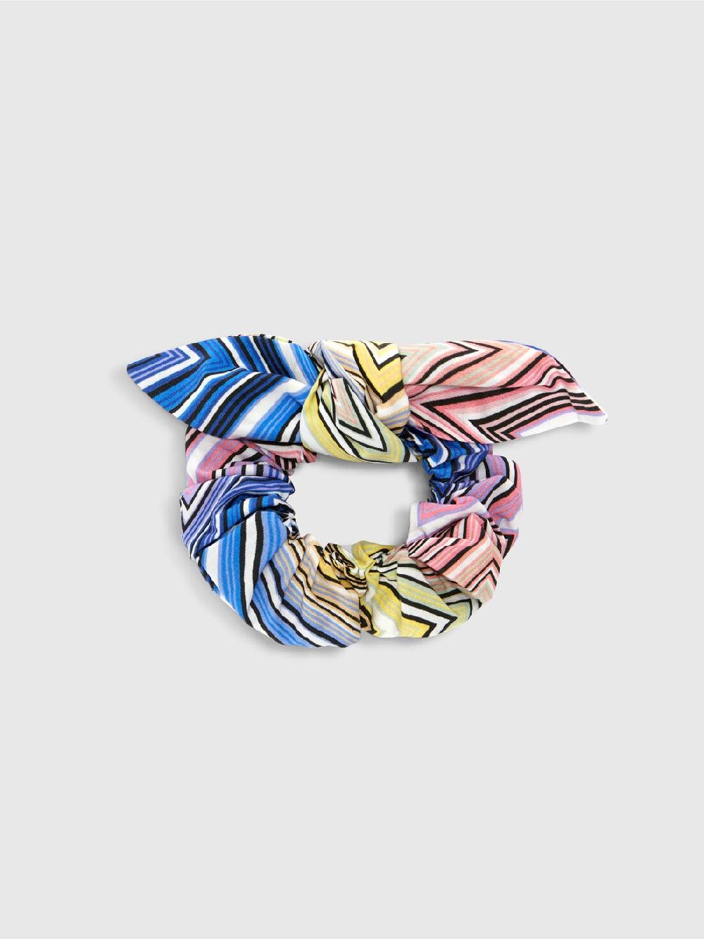Missoni Scrunchie in cotone chevron Presa