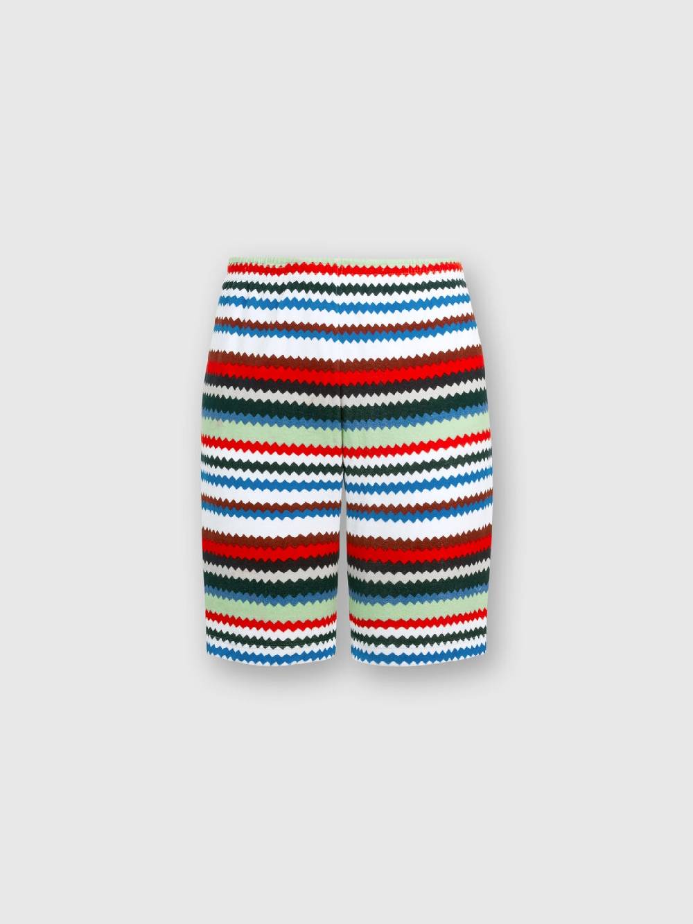 Missoni Shorts in spugna stampa zig zag Offerta