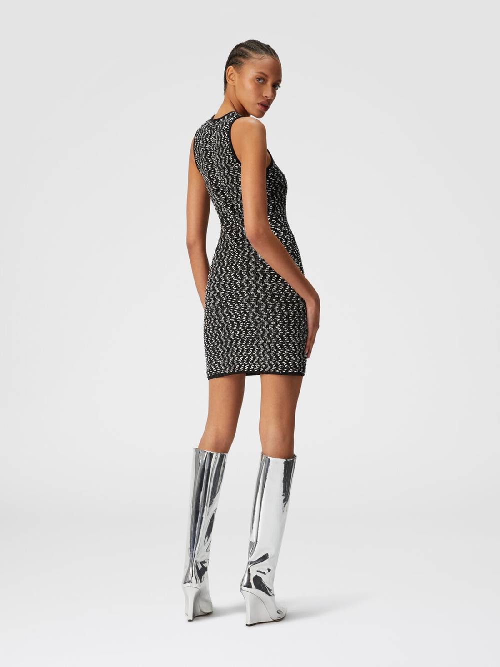 Missoni Mini-abito senza maniche zig zag con paillettes Offerte