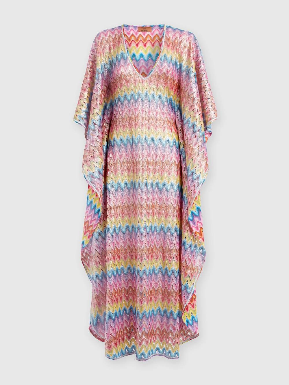 Missoni Caftano copricostume lungo in pizzo spalmato Hotsell