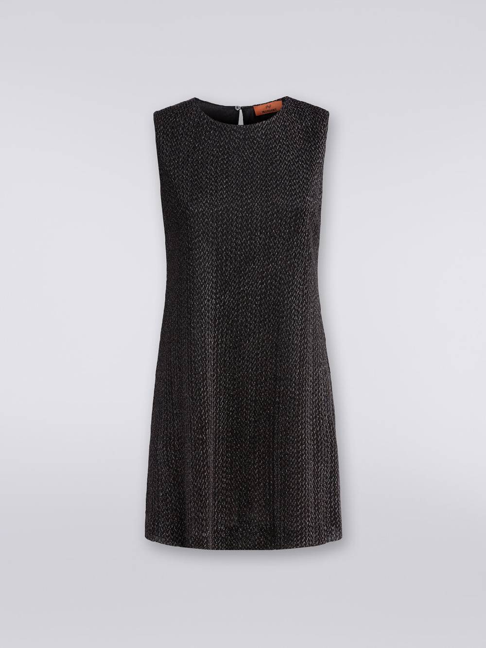 Missoni Mini-abito senza maniche in viscosa lamé Vendite Flash