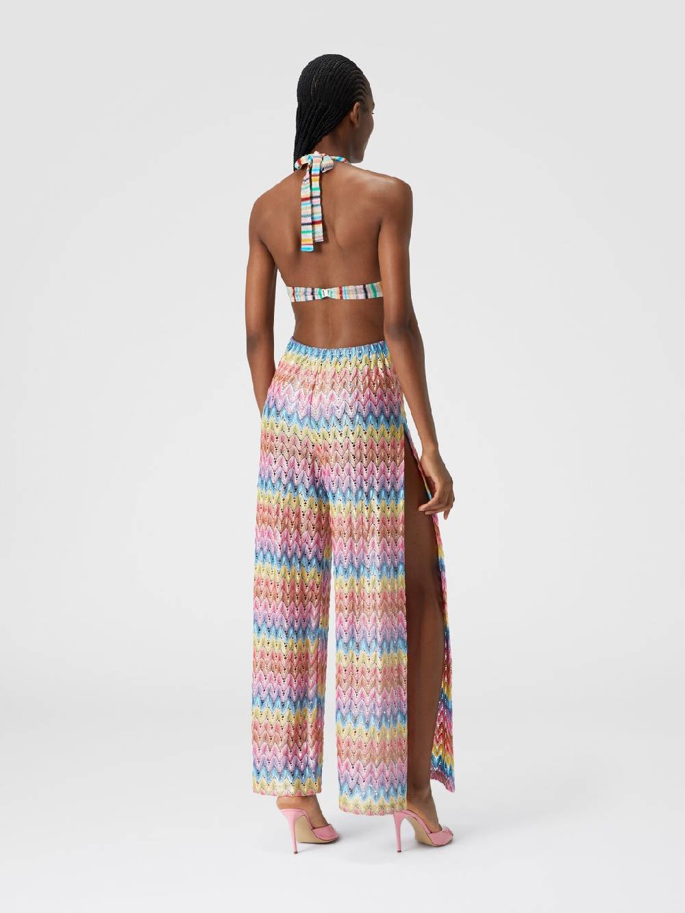 Missoni Tuta patchwork in misto cotone con dettagli cut out Qualità