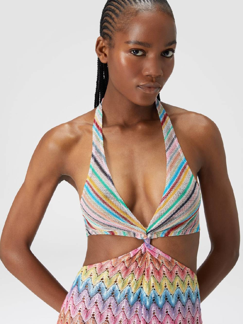 Missoni Tuta patchwork in misto cotone con dettagli cut out Qualità