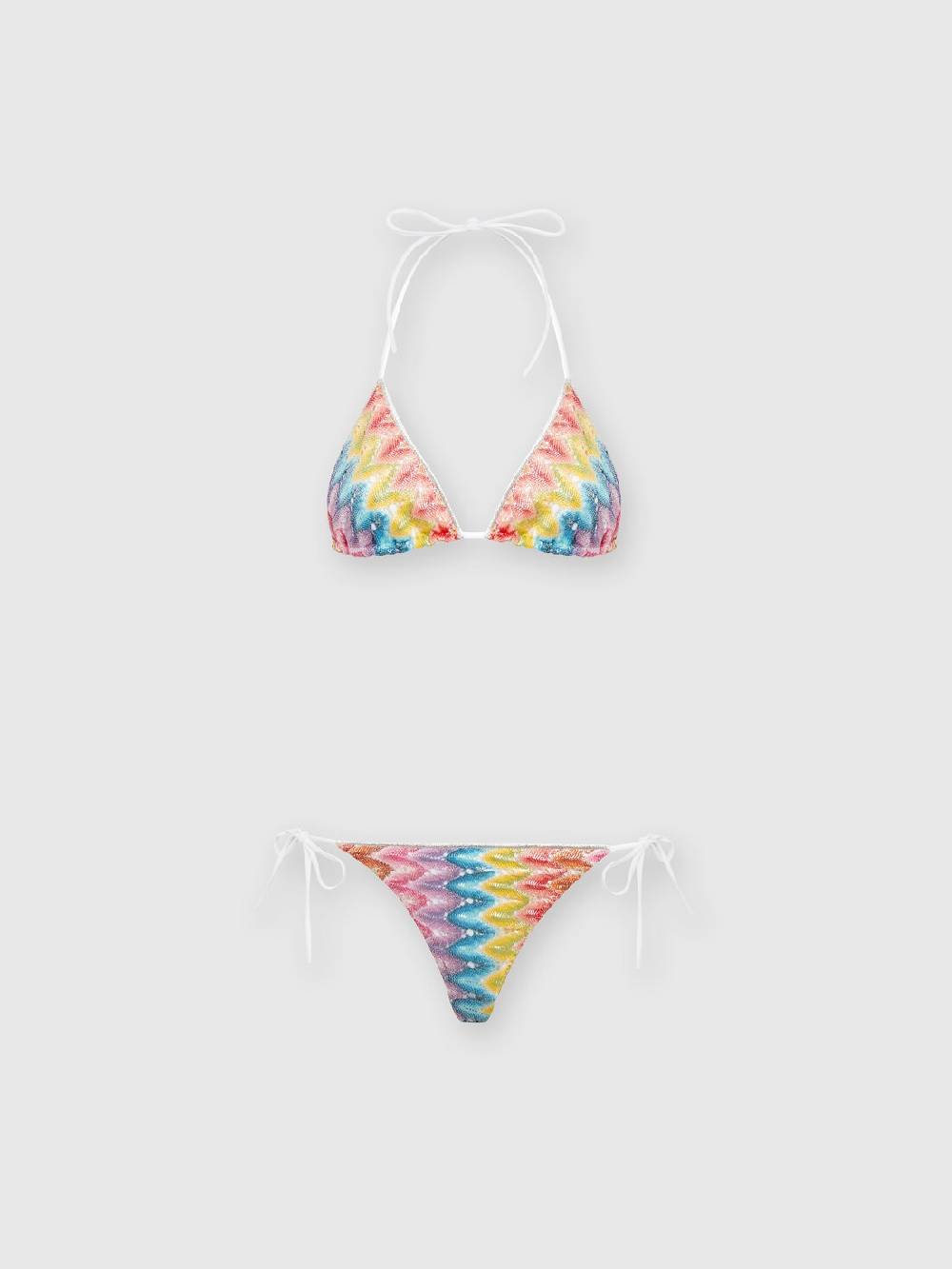 Missoni Bikini in pizzo di misto cotone spalmato Promozione
