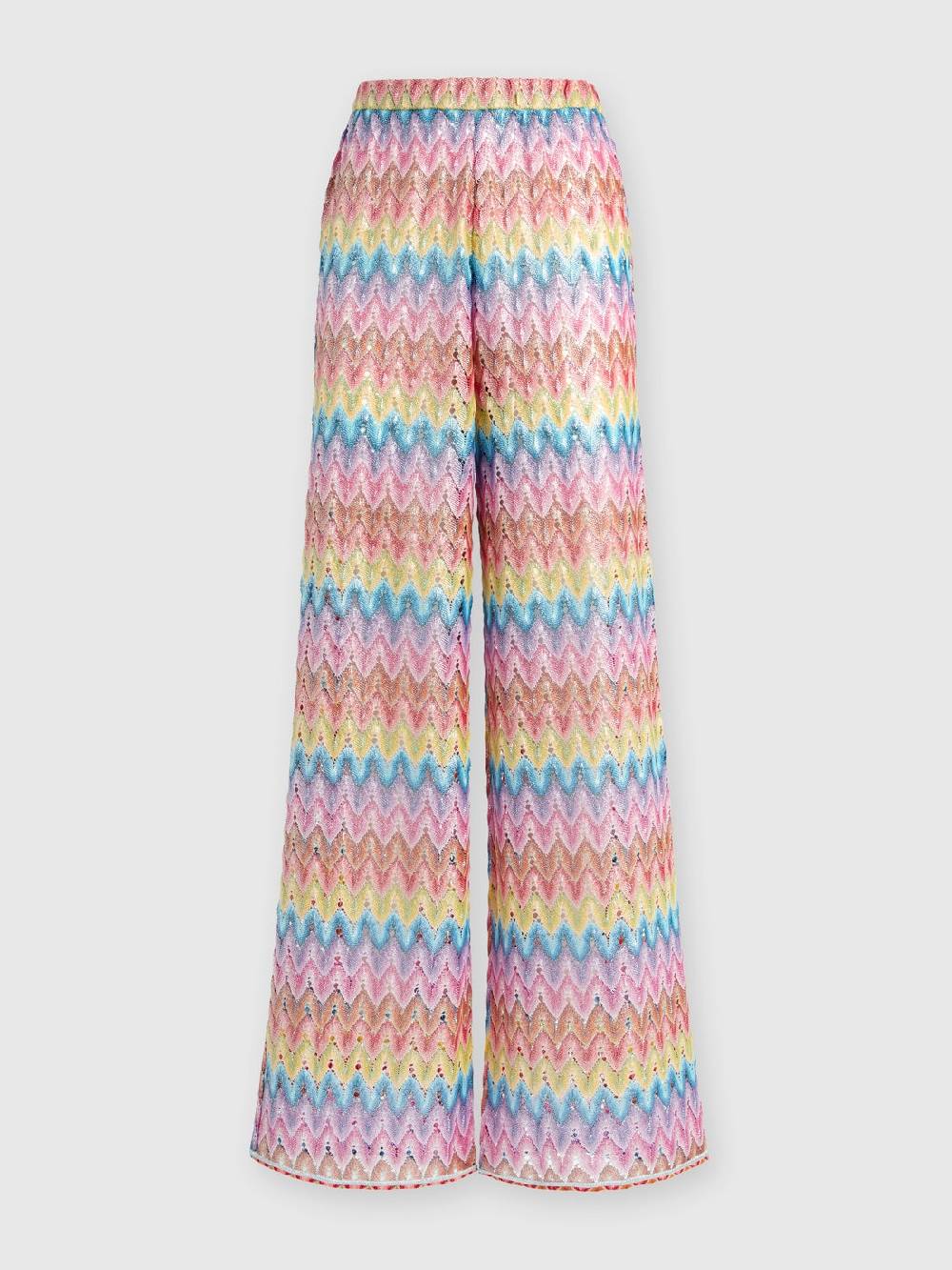 Missoni Pantaloni in pizzo di misto cotone spalmato Moda