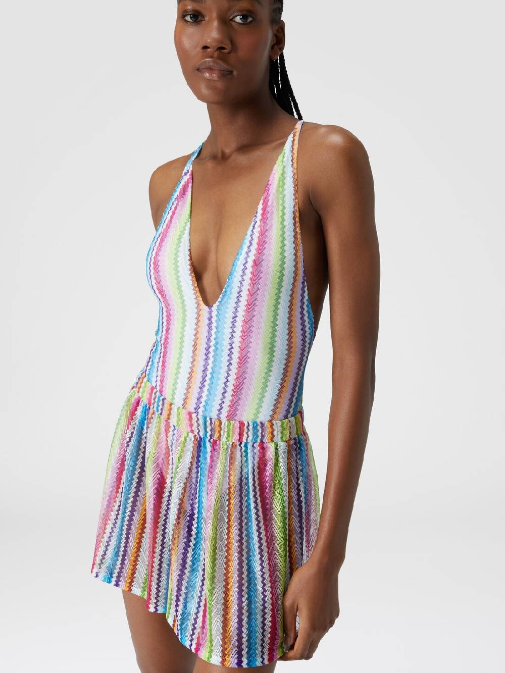 Missoni Shorts copricostume stampa zig zag Negozi Online