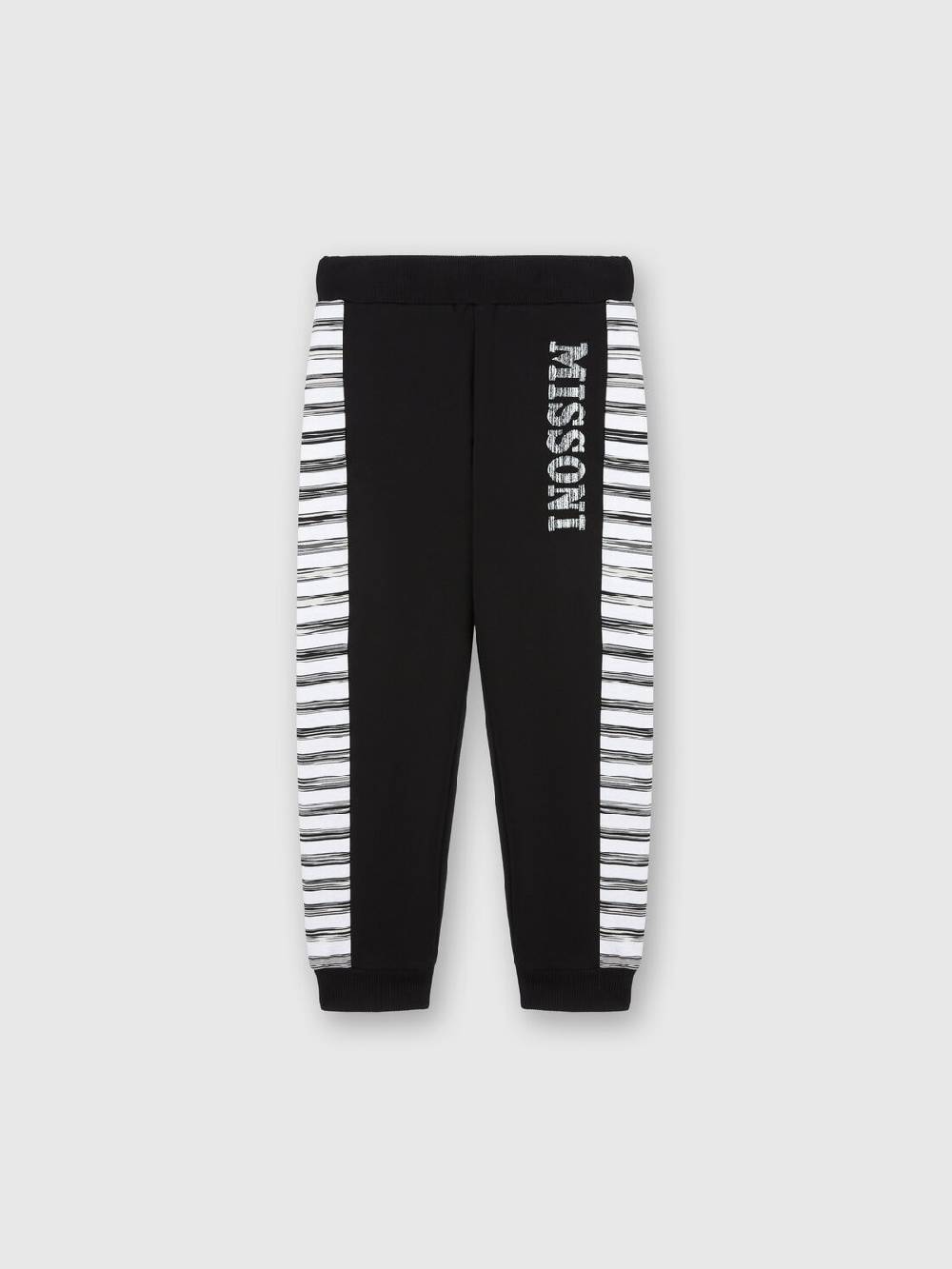 Missoni Joggers in cotone con inserti fiammati Presa
