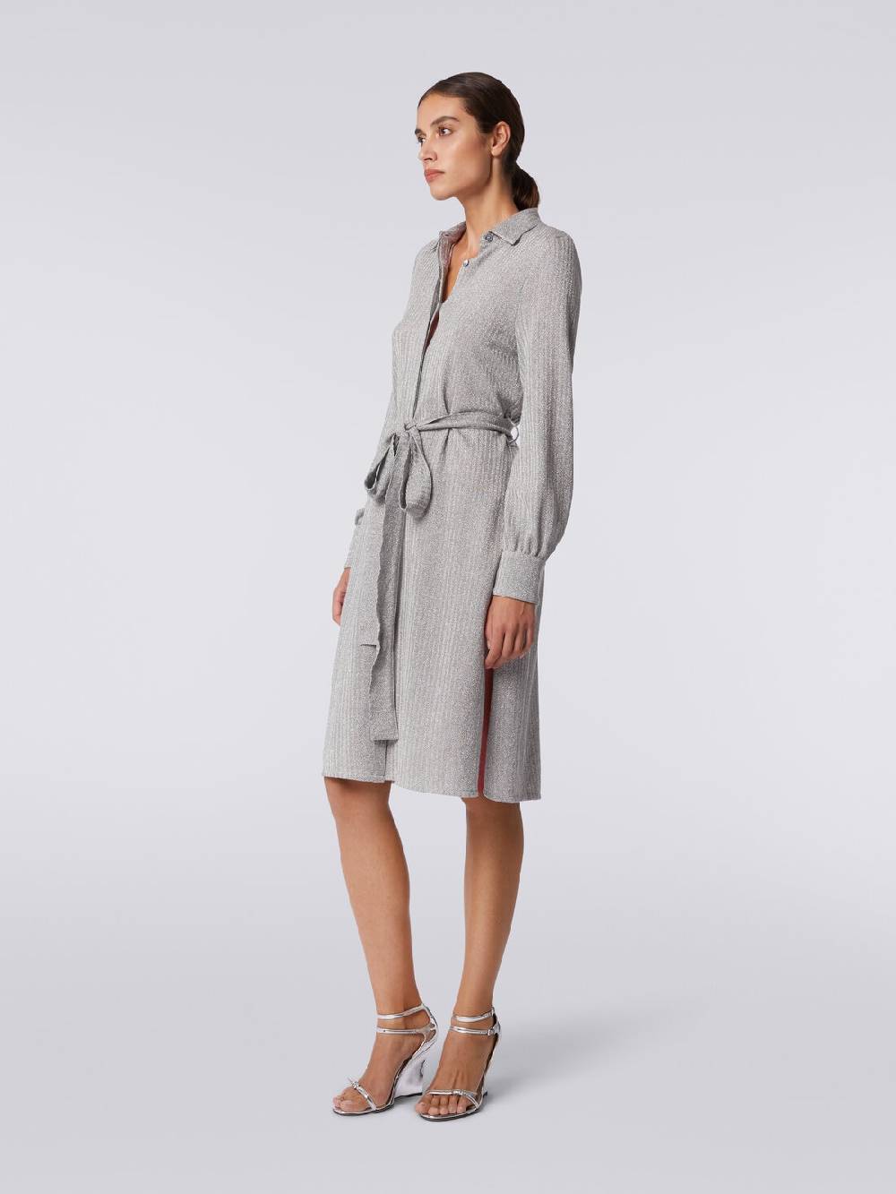 Missoni Abito in cotone e viscosa lamé Saldi Di Fabbrica
