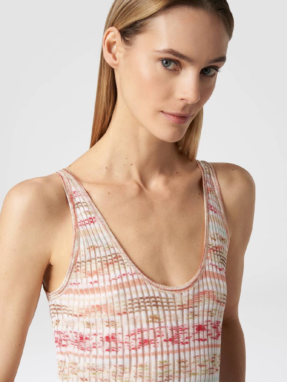Missoni Abito lungo a costine in viscosa fiammata Vendite Flash