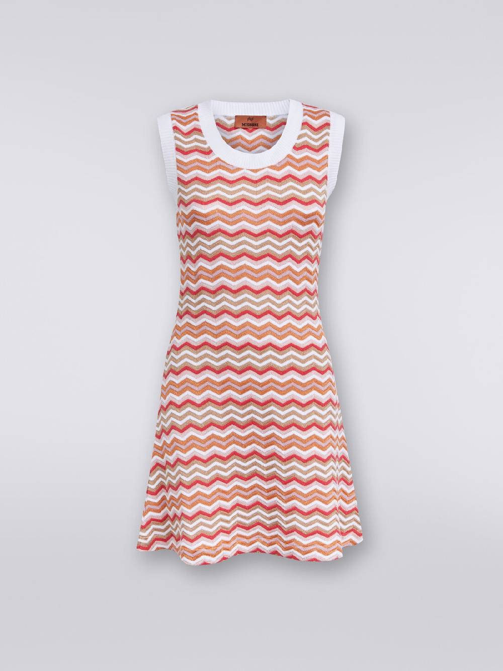 Missoni Abito senza maniche in maglia zig zag Negozio