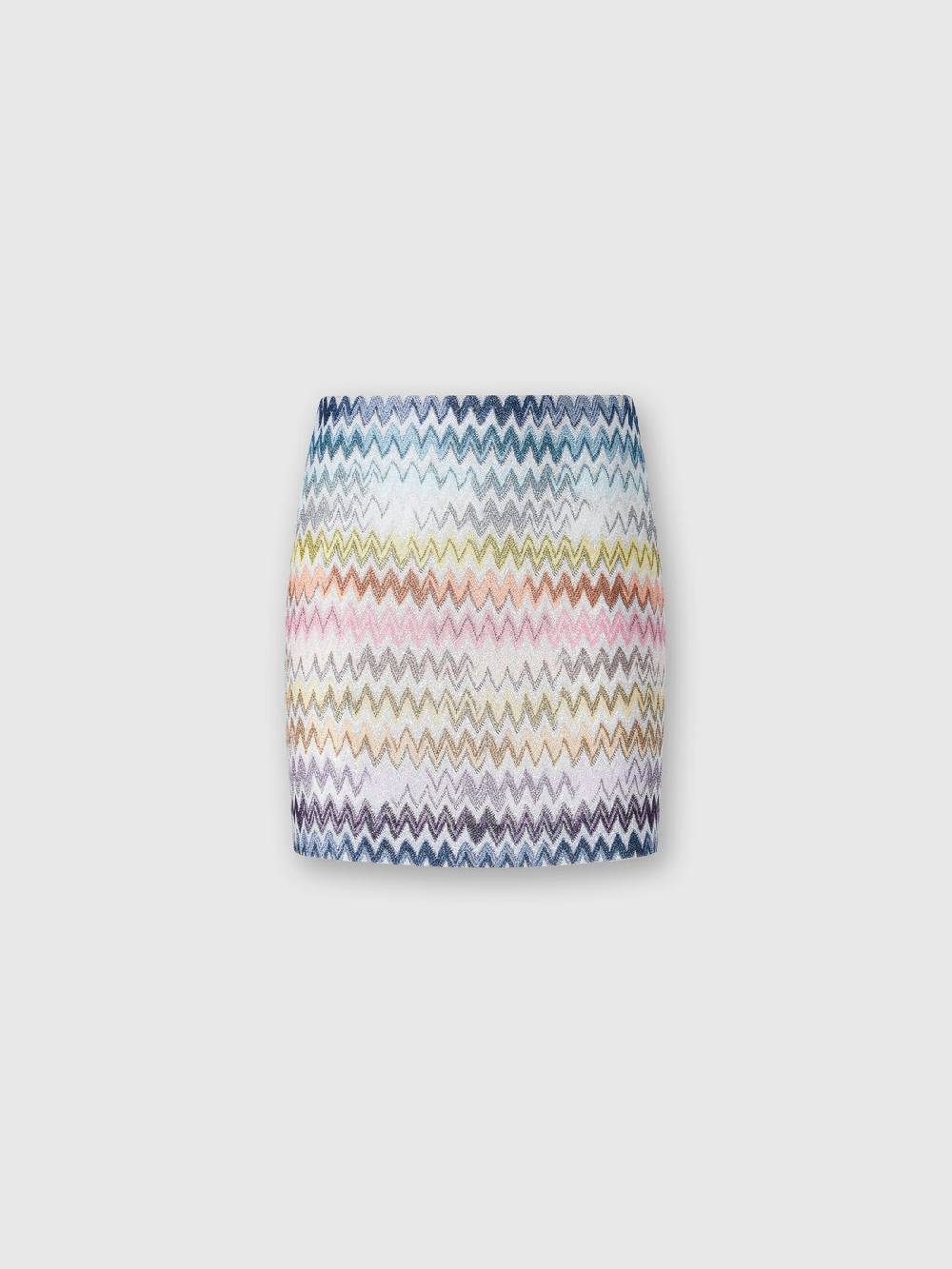 Missoni Minigonna in misto viscosa zig zag lamé Qualità