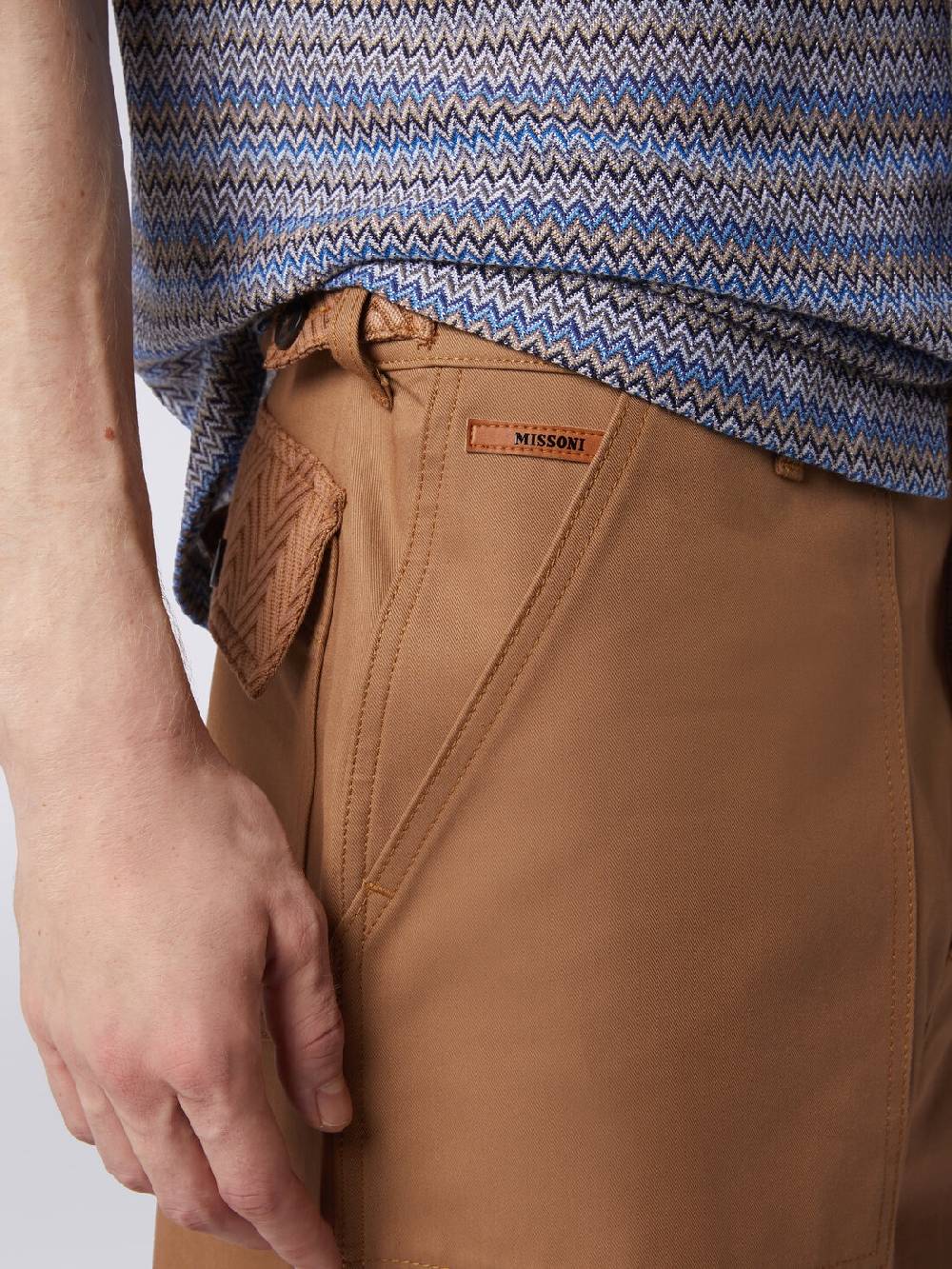 Missoni Cargo pants in misto cotone Vendita