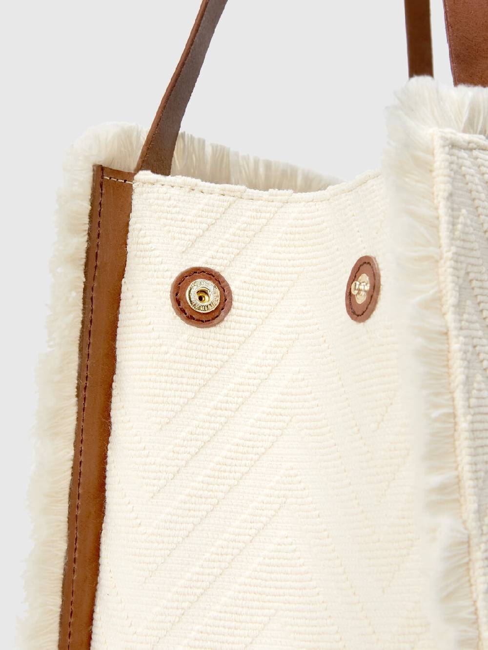 Missoni Tote bag in misto cotone con motivo chevron Promozione temporanea